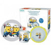 Set desayuno de los Minions, 3 piezas de porcelana - movilcom.com