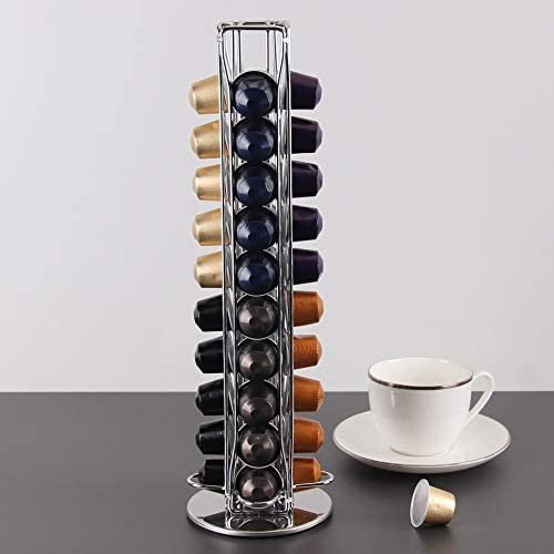 MovilCom@ Soporte para capsulas nespresso dispensador capsulas Cafe  portacapsulas para nespresso Capacidad 40 uds: .es: Ho –